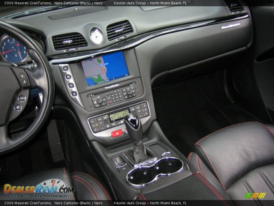 2009 Maserati GranTurismo Nero Carbonio (Black) / Nero Photo #31