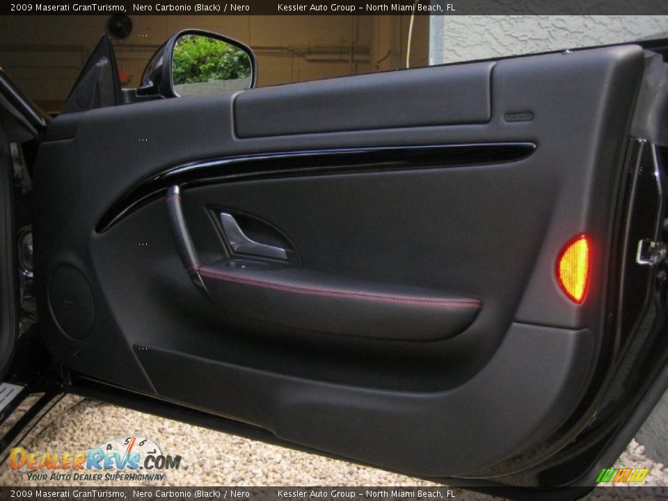 2009 Maserati GranTurismo Nero Carbonio (Black) / Nero Photo #34