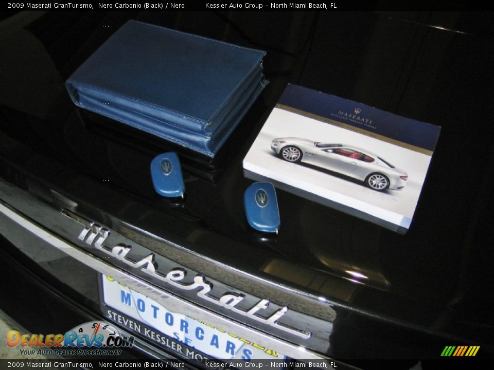2009 Maserati GranTurismo Nero Carbonio (Black) / Nero Photo #36