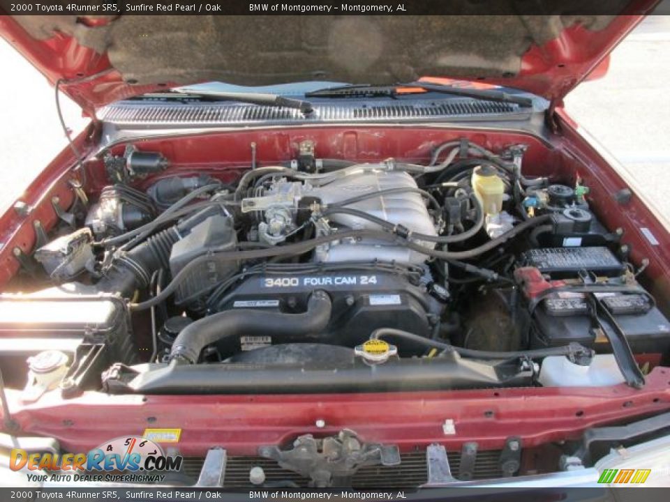 2000 Toyota 4Runner SR5 3.4 Liter DOHC 24-Valve V6 Engine Photo #13
