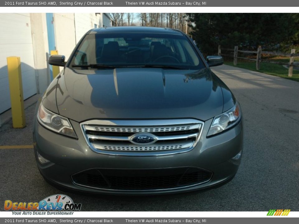 2011 Ford Taurus SHO AWD Sterling Grey / Charcoal Black Photo #2