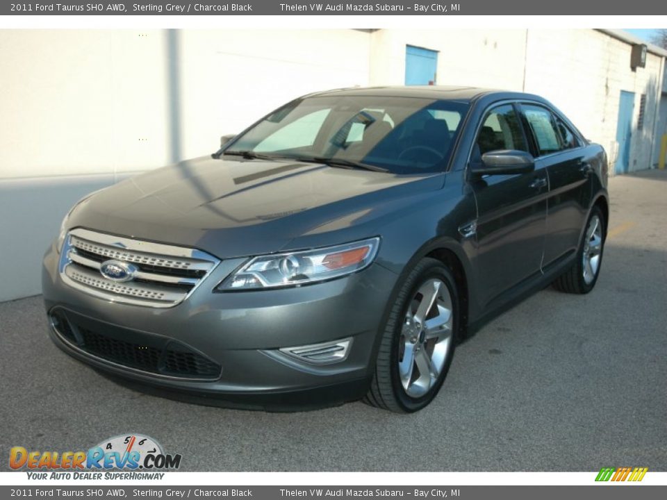 Front 3/4 View of 2011 Ford Taurus SHO AWD Photo #3