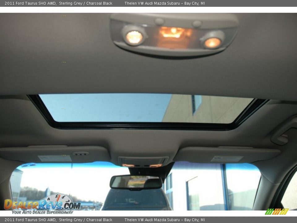 2011 Ford Taurus SHO AWD Sterling Grey / Charcoal Black Photo #8