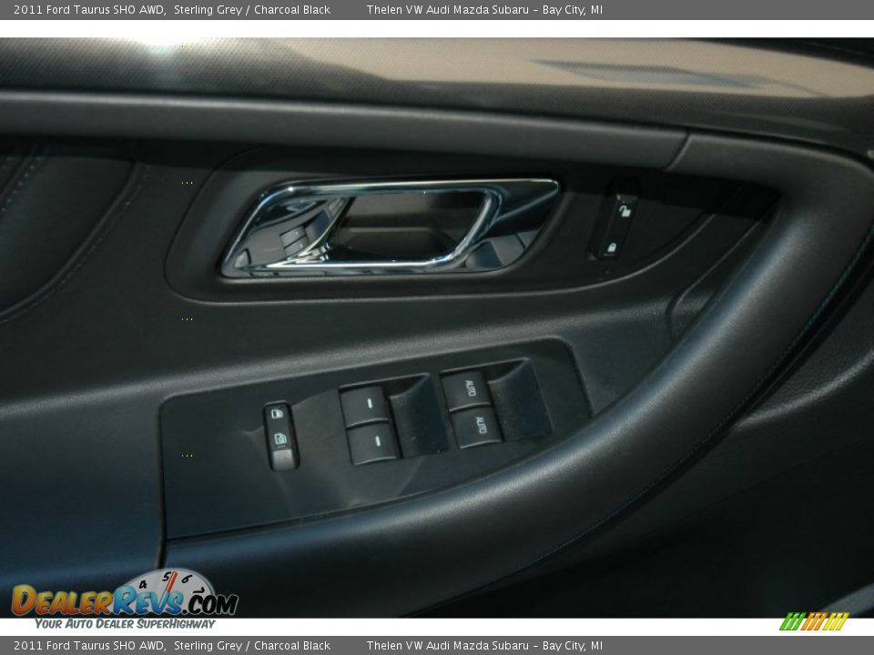 2011 Ford Taurus SHO AWD Sterling Grey / Charcoal Black Photo #9