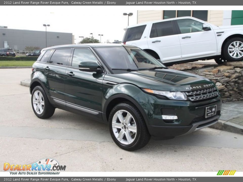 Front 3/4 View of 2012 Land Rover Range Rover Evoque Pure Photo #2