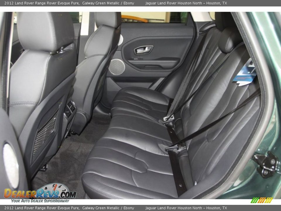 Ebony Interior - 2012 Land Rover Range Rover Evoque Pure Photo #6