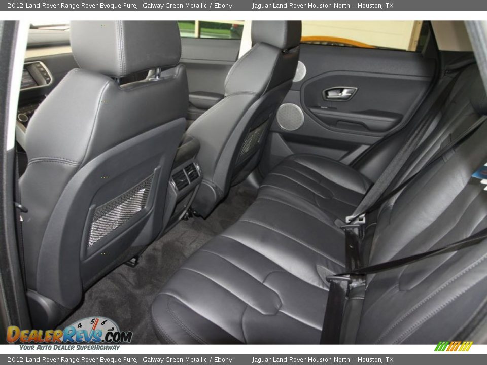 Ebony Interior - 2012 Land Rover Range Rover Evoque Pure Photo #16