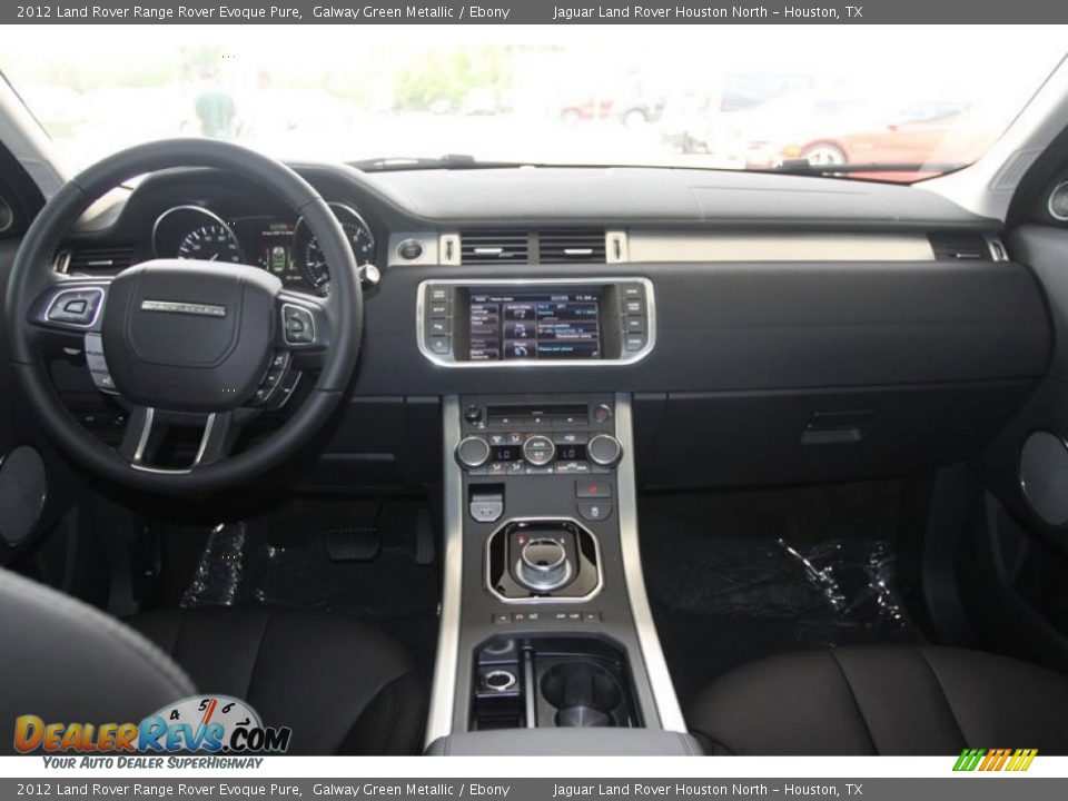 Dashboard of 2012 Land Rover Range Rover Evoque Pure Photo #17