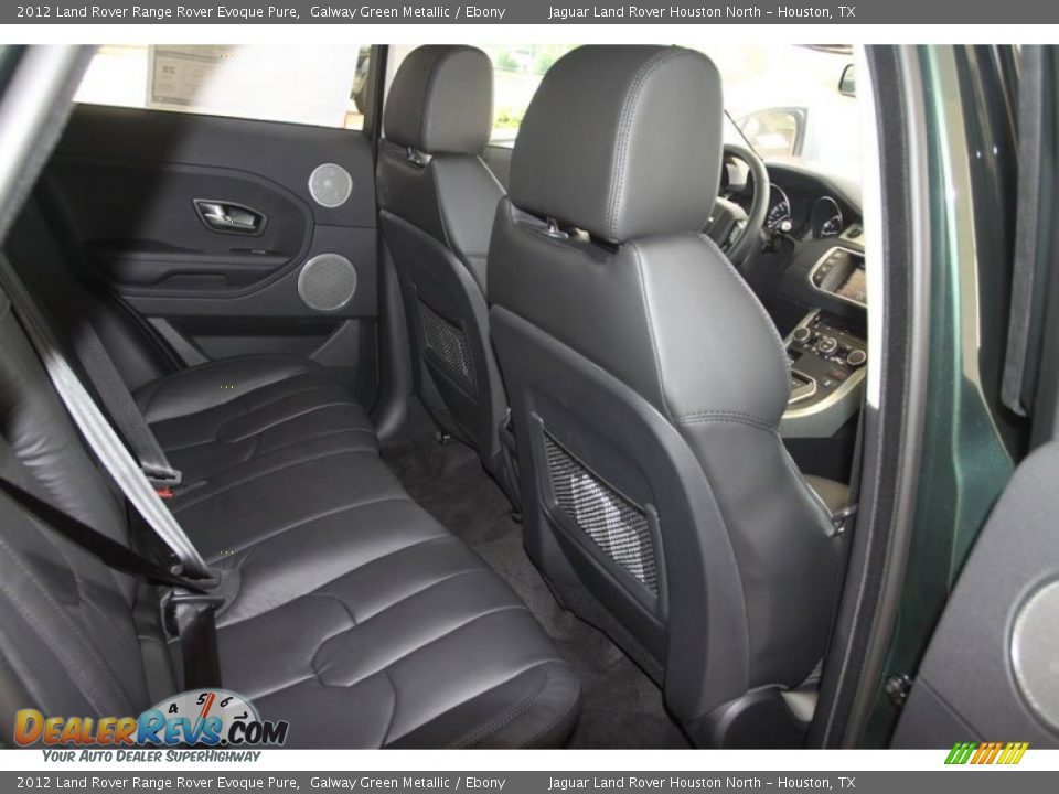 Ebony Interior - 2012 Land Rover Range Rover Evoque Pure Photo #23