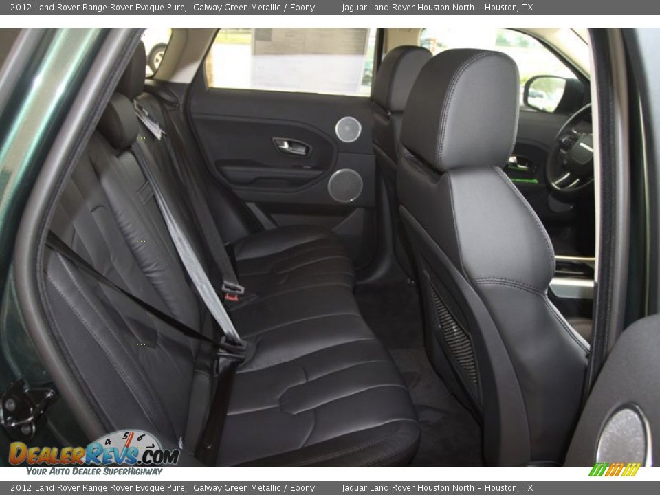 Ebony Interior - 2012 Land Rover Range Rover Evoque Pure Photo #24