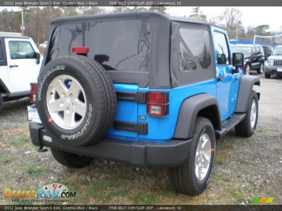 Cosmos Blue 2012 Jeep Wrangler Sport S 4x4 Photo #2