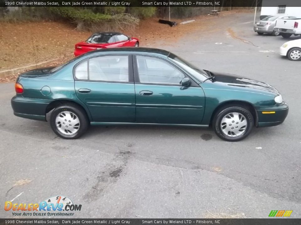 Dark Jade Green Metallic 1998 Chevrolet Malibu Sedan Photo #3