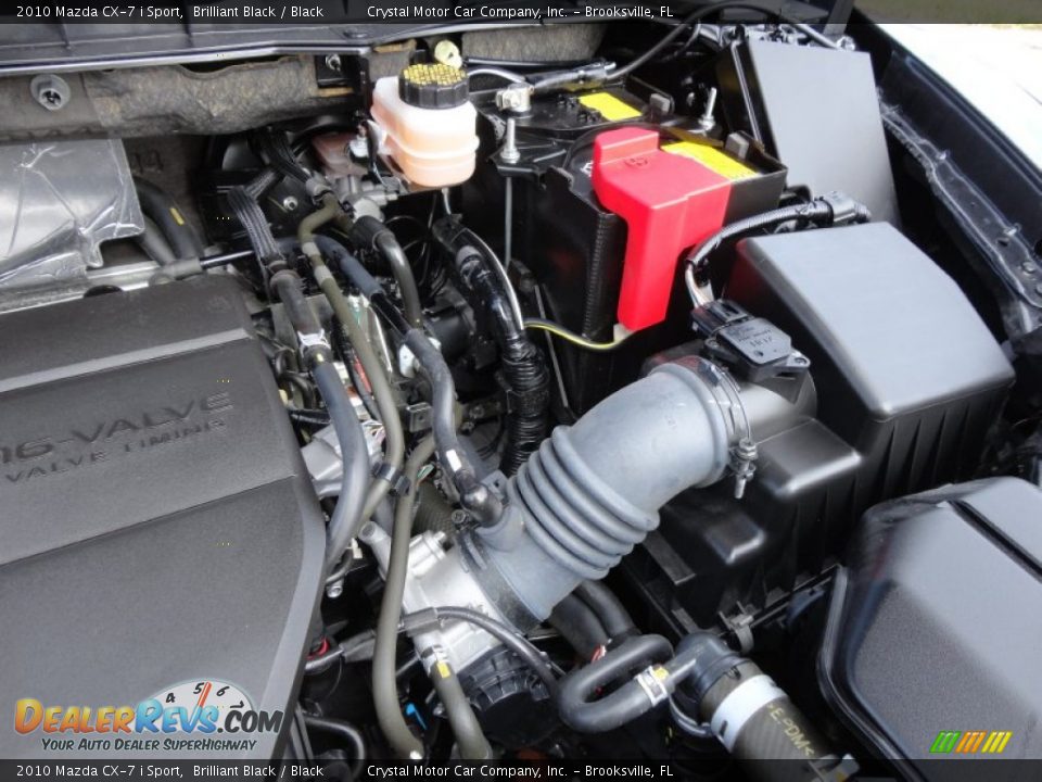 2010 Mazda CX-7 i Sport 2.5 Liter DOHC 16-Valve VVT 4 Cylinder Engine Photo #18