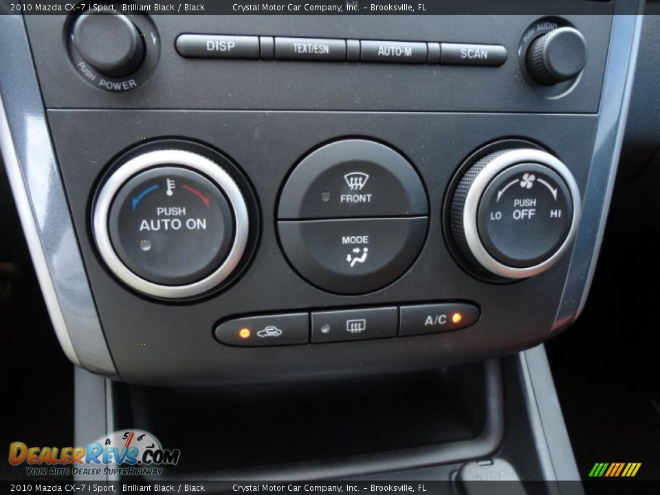 Controls of 2010 Mazda CX-7 i Sport Photo #25