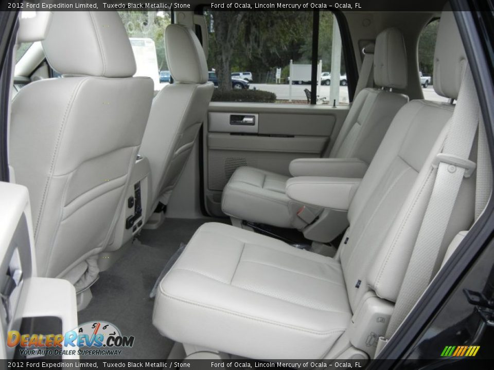 Stone Interior - 2012 Ford Expedition Limited Photo #6
