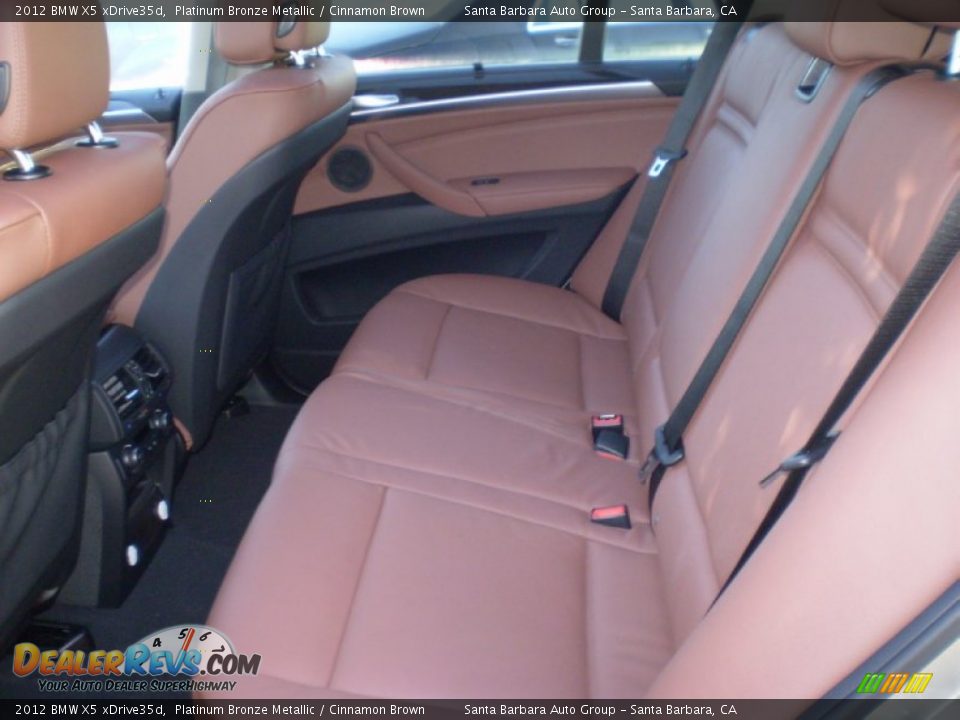 Cinnamon Brown Interior 2012 Bmw X5 Xdrive35d Photo 5