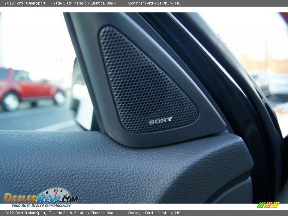 2012 Ford Fusion Sport Tuxedo Black Metallic / Charcoal Black Photo #20