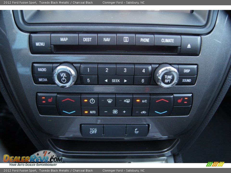 Controls of 2012 Ford Fusion Sport Photo #30