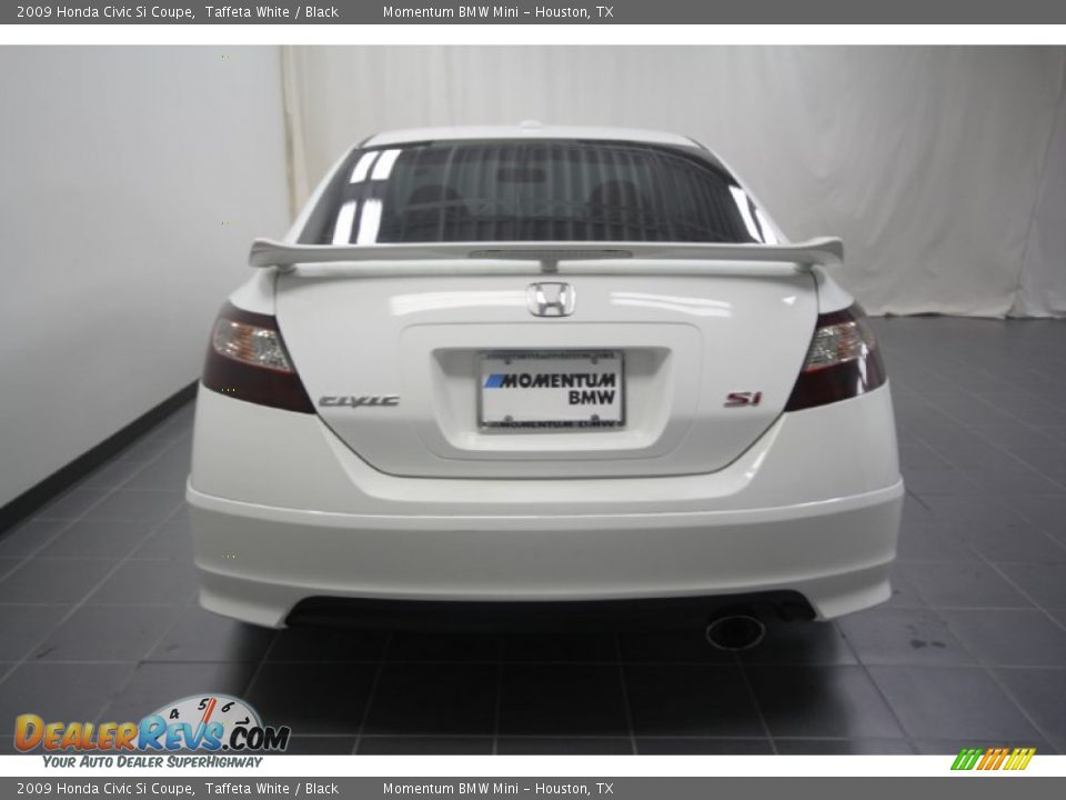 2009 Honda civic si white coupe #2