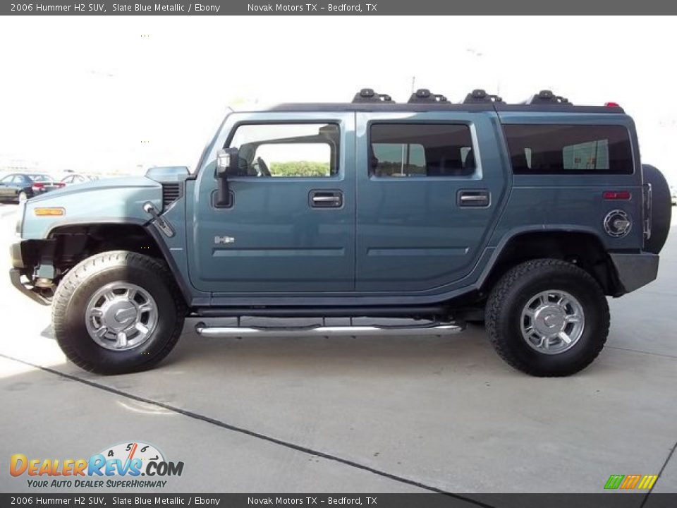 2006 Hummer H2 SUV Slate Blue Metallic / Ebony Photo #4