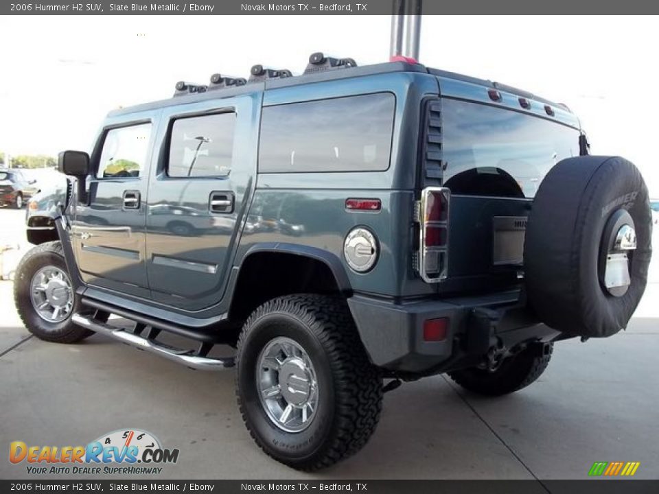 2006 Hummer H2 SUV Slate Blue Metallic / Ebony Photo #5