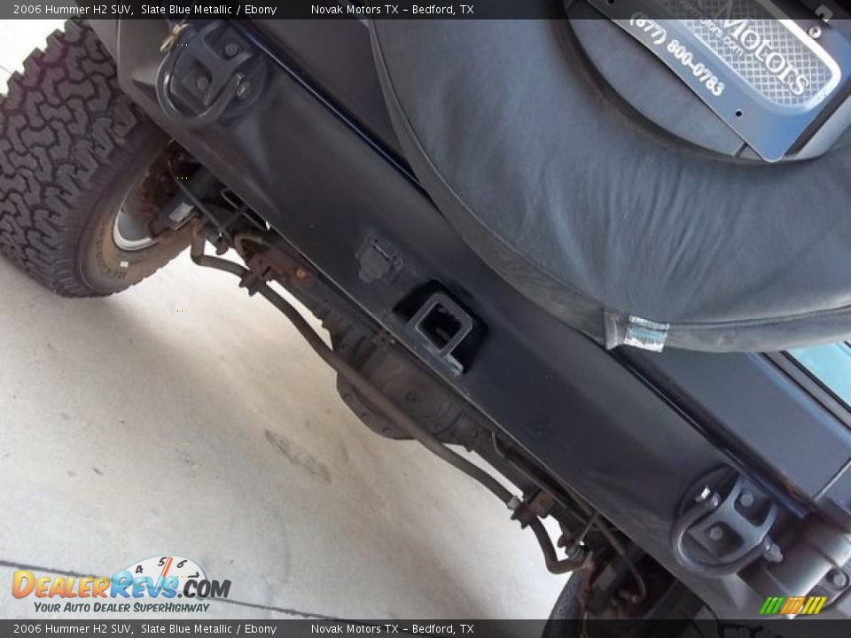 2006 Hummer H2 SUV Slate Blue Metallic / Ebony Photo #7
