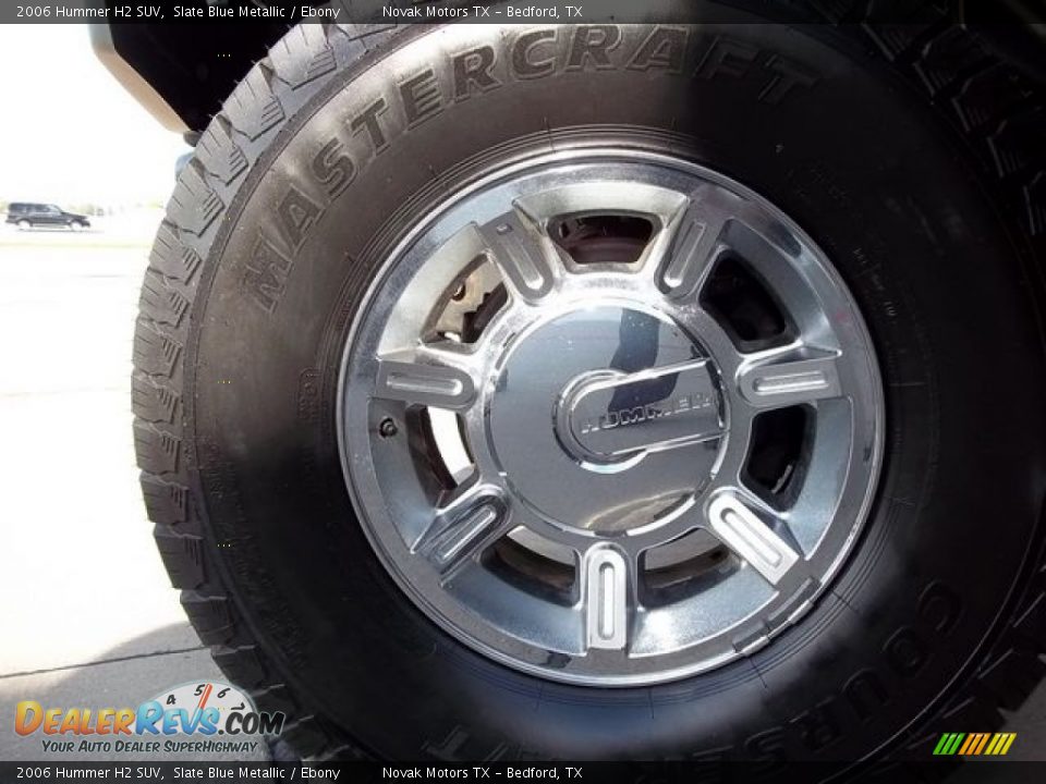 2006 Hummer H2 SUV Slate Blue Metallic / Ebony Photo #8