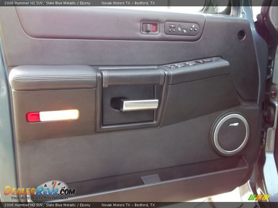2006 Hummer H2 SUV Slate Blue Metallic / Ebony Photo #11