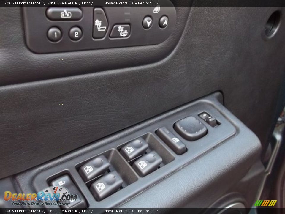 2006 Hummer H2 SUV Slate Blue Metallic / Ebony Photo #12