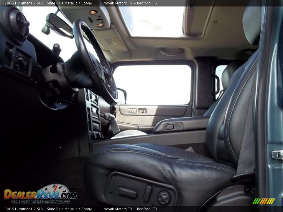2006 Hummer H2 SUV Slate Blue Metallic / Ebony Photo #13