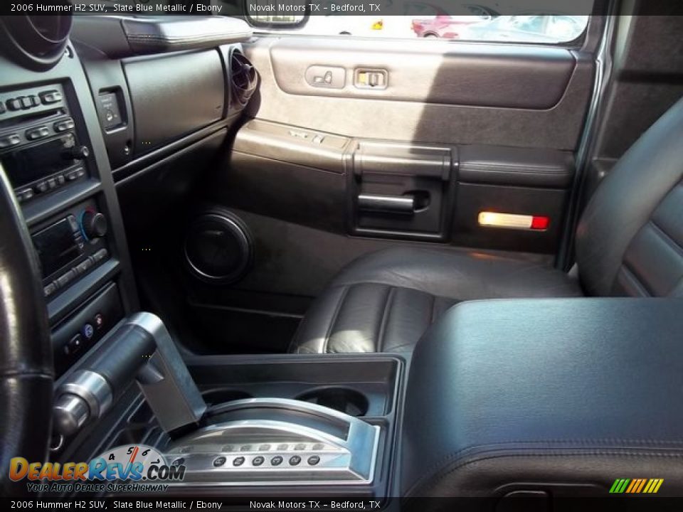 2006 Hummer H2 SUV Slate Blue Metallic / Ebony Photo #14