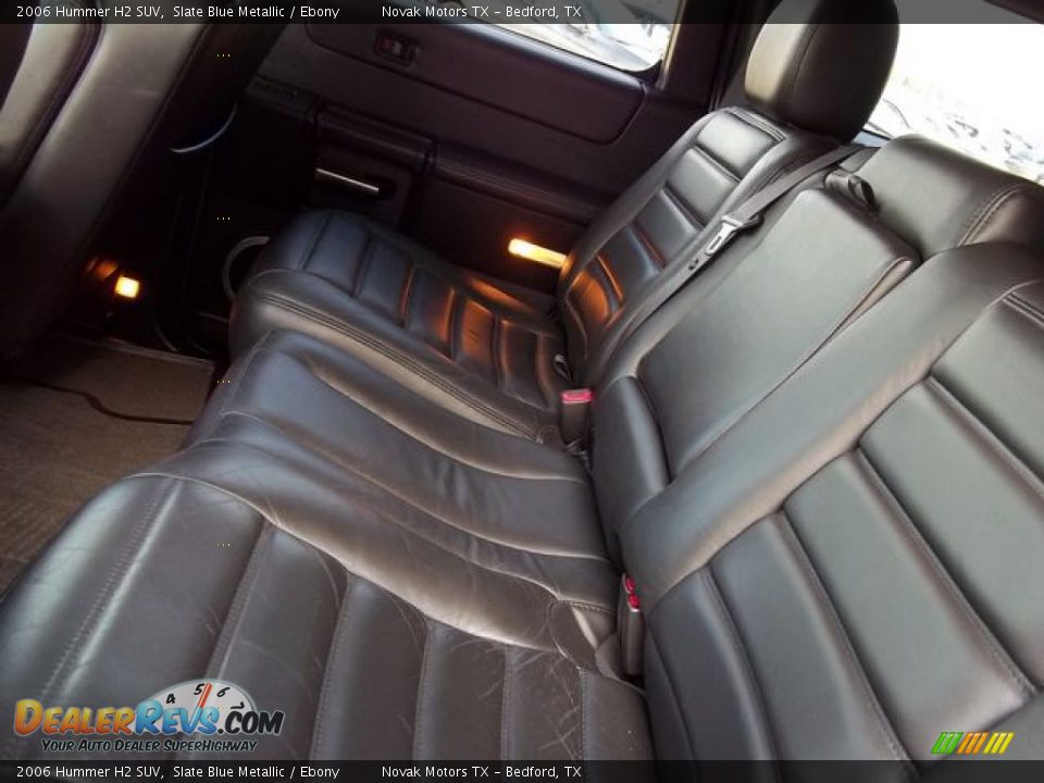 2006 Hummer H2 SUV Slate Blue Metallic / Ebony Photo #15