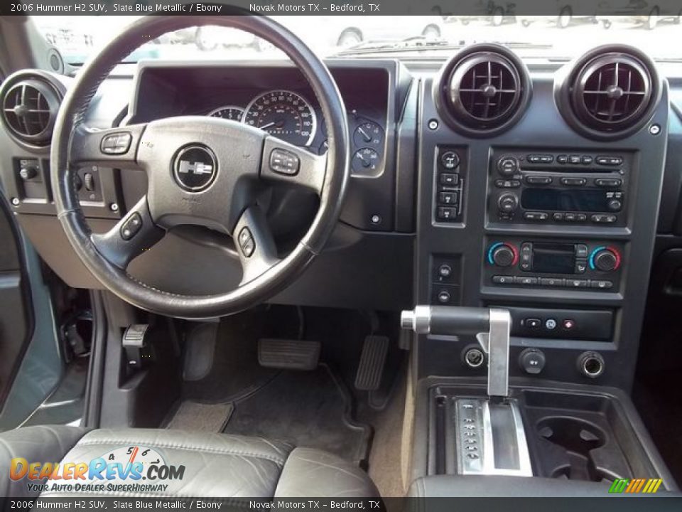 2006 Hummer H2 SUV Slate Blue Metallic / Ebony Photo #18