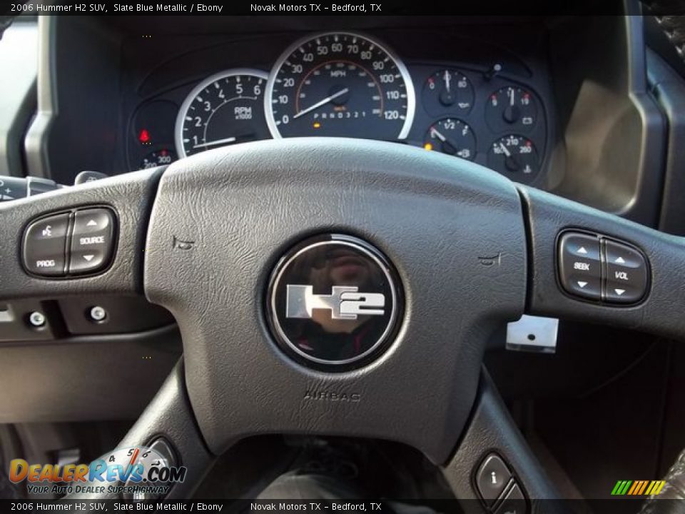 2006 Hummer H2 SUV Slate Blue Metallic / Ebony Photo #21
