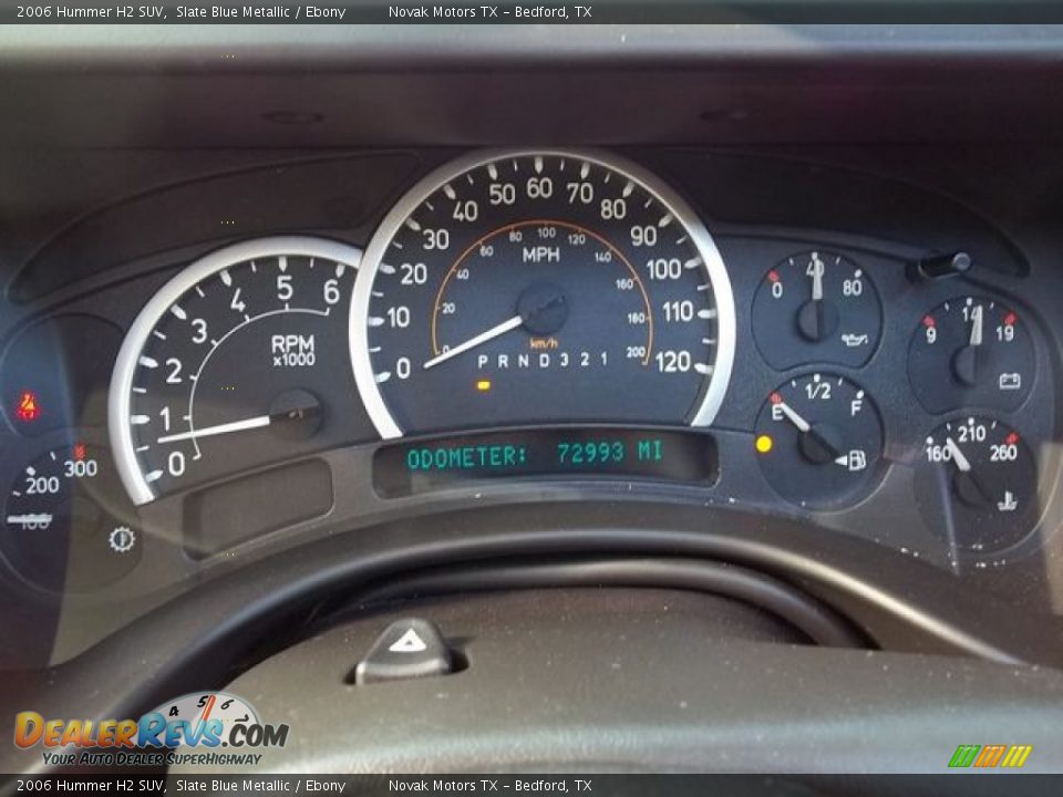 2006 Hummer H2 SUV Slate Blue Metallic / Ebony Photo #22