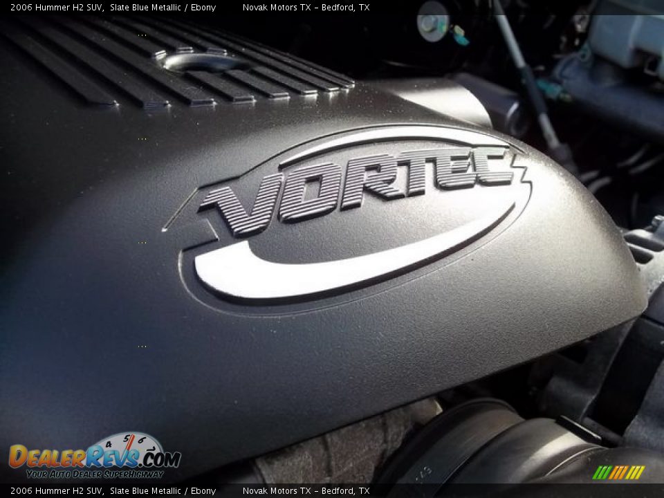 2006 Hummer H2 SUV Slate Blue Metallic / Ebony Photo #26