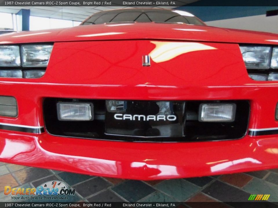 1987 Chevrolet Camaro IROC-Z Sport Coupe Logo Photo #9