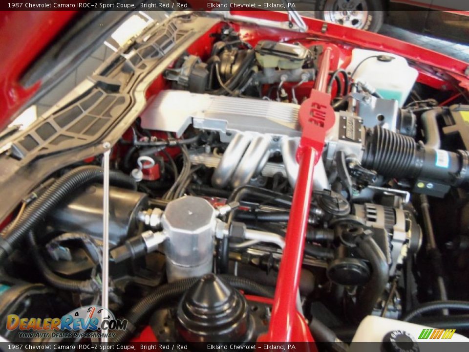 1987 Chevrolet Camaro IROC-Z Sport Coupe 5.0 Liter TPI OHV 16-Valve V8 Engine Photo #21