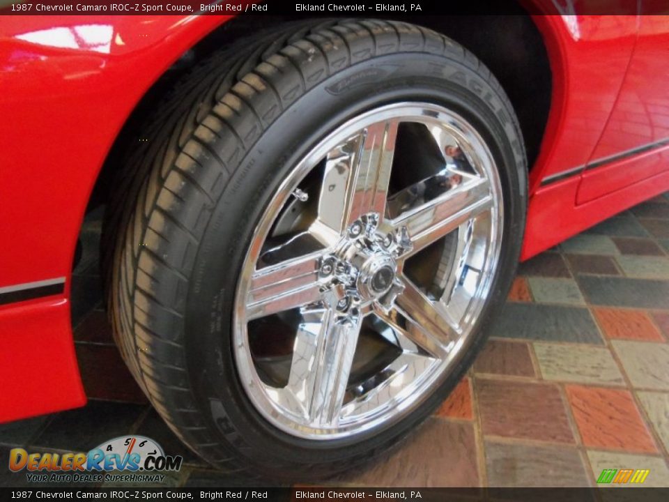 1987 Chevrolet Camaro IROC-Z Sport Coupe Wheel Photo #24