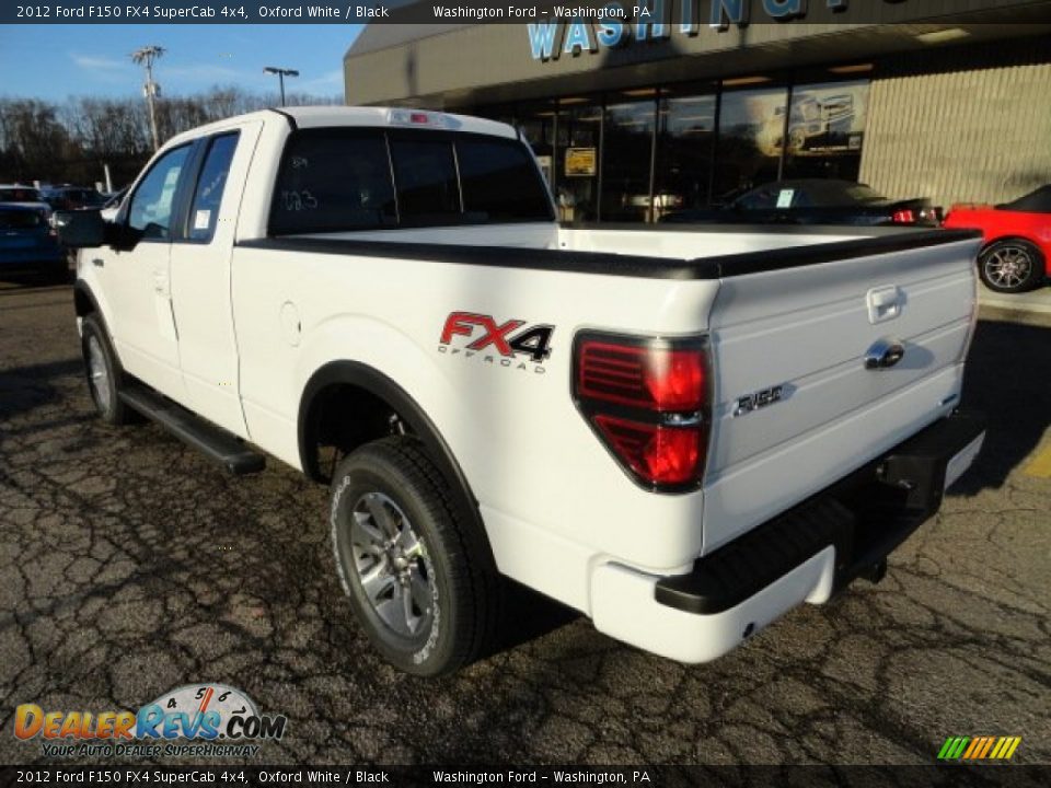 Oxford White 2012 Ford F150 FX4 SuperCab 4x4 Photo #2