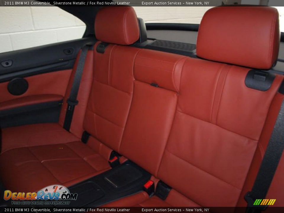 Fox Red Novillo Leather Interior 2011 Bmw M3 Convertible