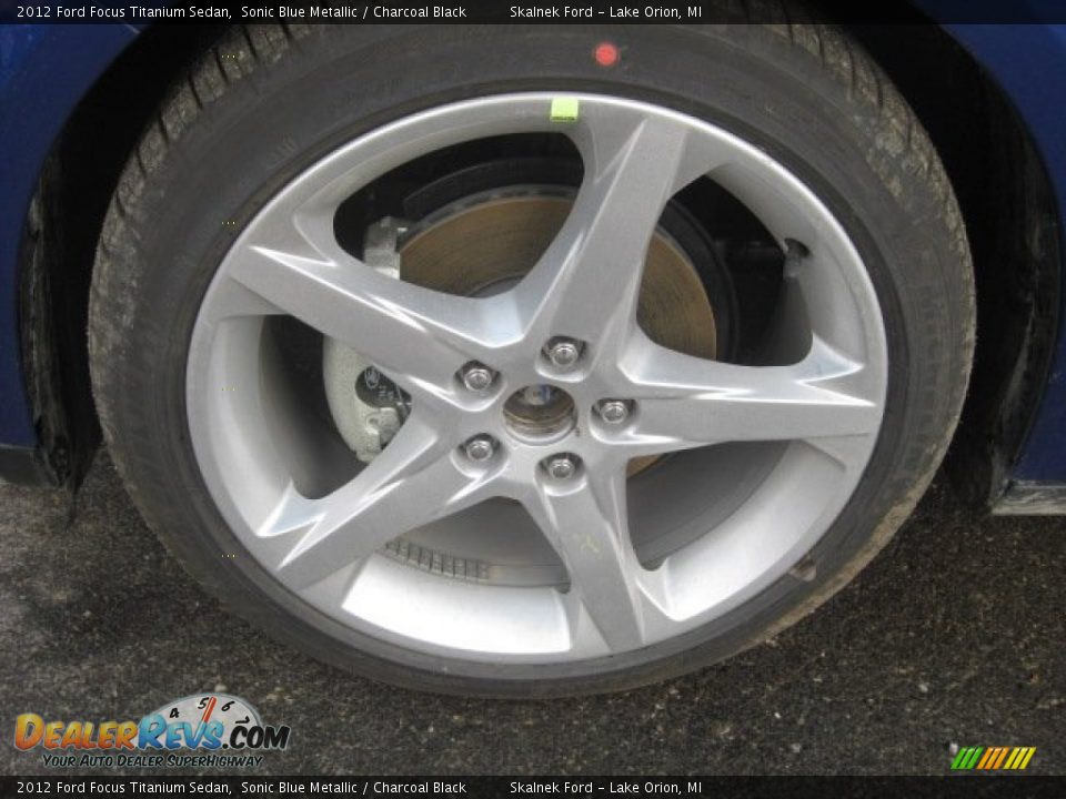 2012 Ford Focus Titanium Sedan Wheel Photo #8