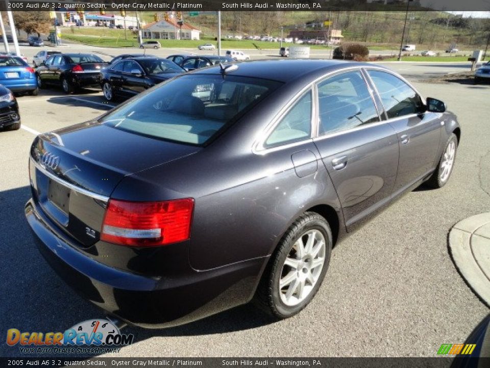 Oyster Gray Metallic 2005 Audi A6 3.2 quattro Sedan Photo #5