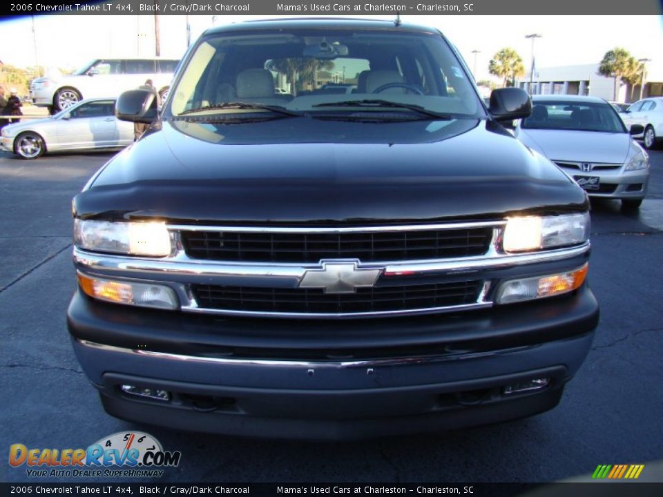 2006 Chevrolet Tahoe LT 4x4 Black / Gray/Dark Charcoal Photo #3