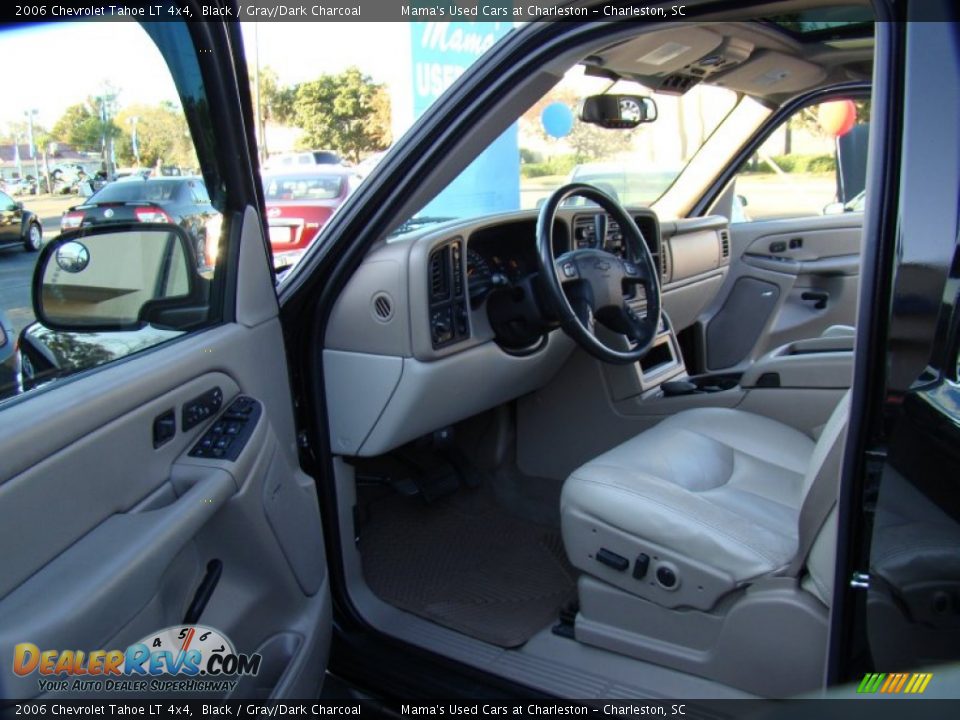 2006 Chevrolet Tahoe LT 4x4 Black / Gray/Dark Charcoal Photo #9