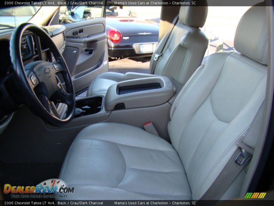 2006 Chevrolet Tahoe LT 4x4 Black / Gray/Dark Charcoal Photo #11