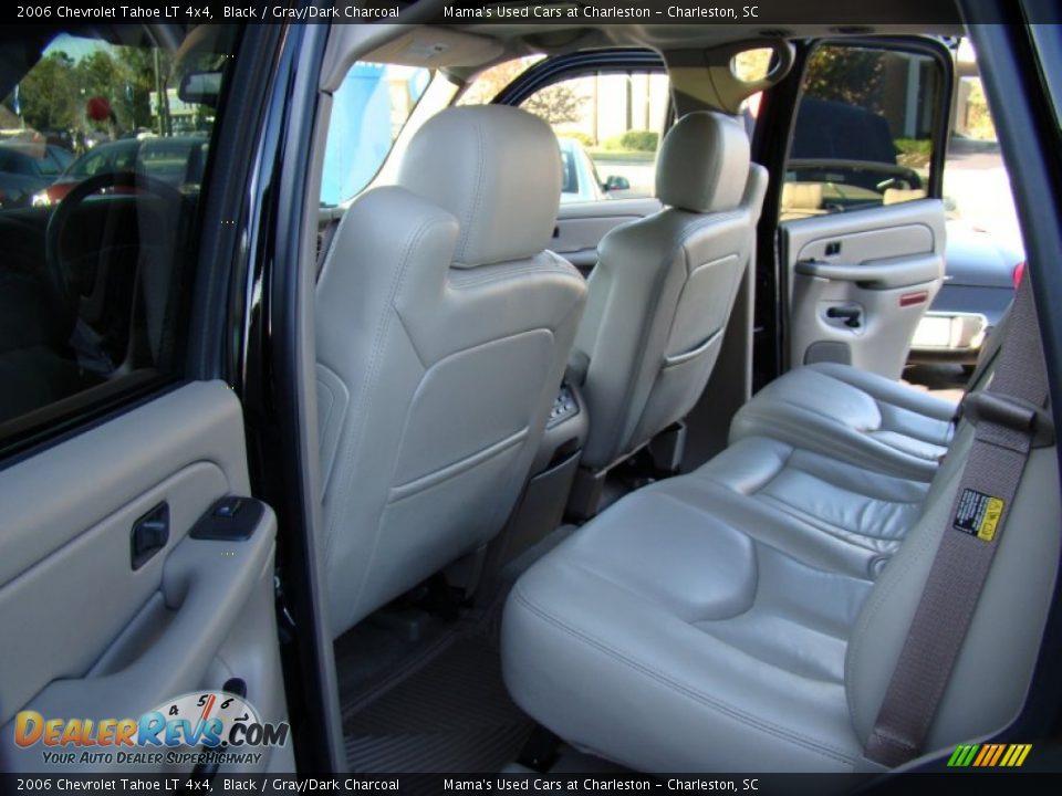 2006 Chevrolet Tahoe LT 4x4 Black / Gray/Dark Charcoal Photo #12