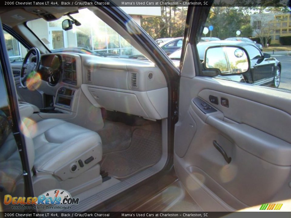 2006 Chevrolet Tahoe LT 4x4 Black / Gray/Dark Charcoal Photo #16