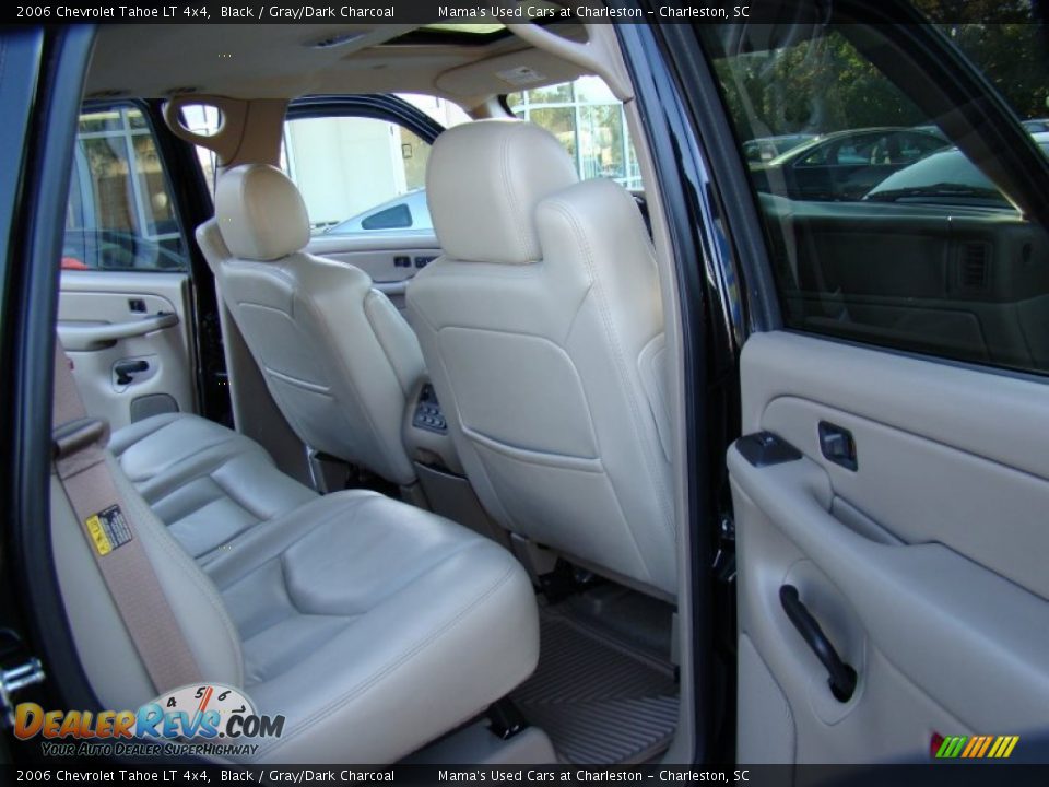 2006 Chevrolet Tahoe LT 4x4 Black / Gray/Dark Charcoal Photo #18