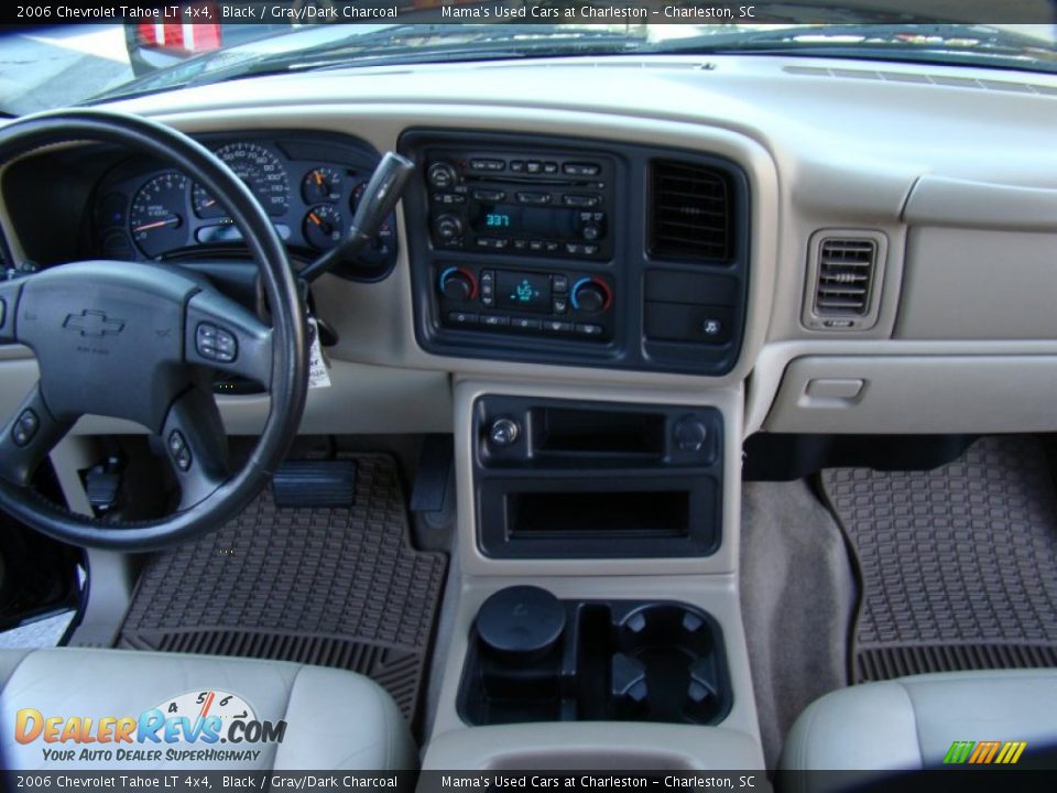 2006 Chevrolet Tahoe LT 4x4 Black / Gray/Dark Charcoal Photo #19